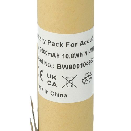 VHBW Lawn Mower Battery Gardena Accu3 - 3000 mAh 3.6 V NiMH