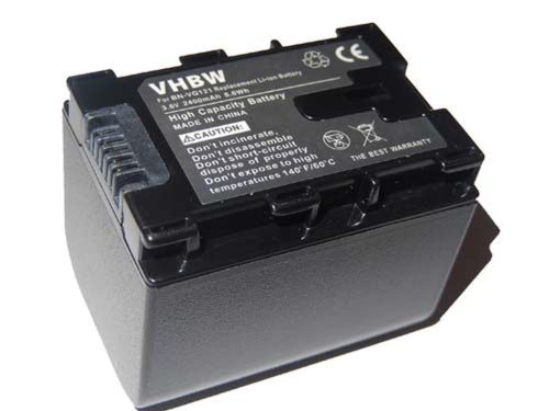 Videokamera akkumulátor JVC BN-VG121, BN-VG121AC, BN-VG121E, BN-VG121SU - 2400 mAh 3,6 V Li-Ion