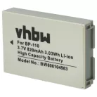 Videokamera Akku Canon BP-110 - 800 mAh 3,7 V Li-Ion