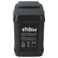   Fűnyíró akkumulátor Gardena 8835, 8835-20, 8835-U, 8835-00.701.00 - 3000mAh 18V Li-Ion, fekete