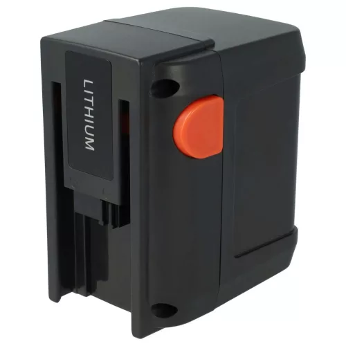 VHBW Lawn Mower Battery Gardena 8835, 8835-20, 8835-U, 8835-00.701.00 - 3000mAh 18V Li-Ion, black
