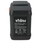 VHBW Gardena 8835, 8835-20, 8835-U, 8835-00.701.00 Lawn Mower Battery - 4000 mAh 18 V Li-Ion, Black