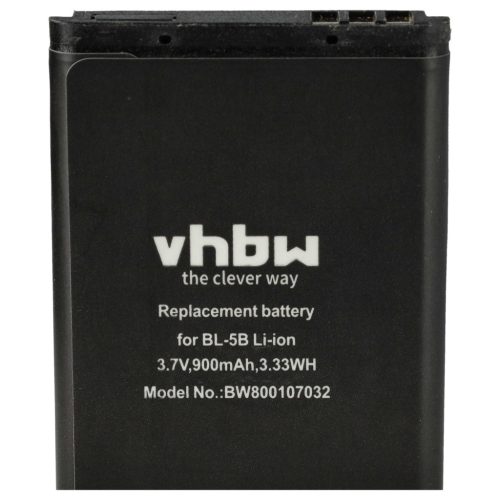 VHBW Freisprecher Akku BLAUPUNKT TM533443 1S1P - 900 mAh 3,7 V Li-Ion