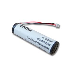   VHBW GPS Akku BLAUPUNKT ICR186501S1PSPMX, 7612201334, SDI1865L2401S1PMXZ - 2600 mAh 3,7 V Li-Ion