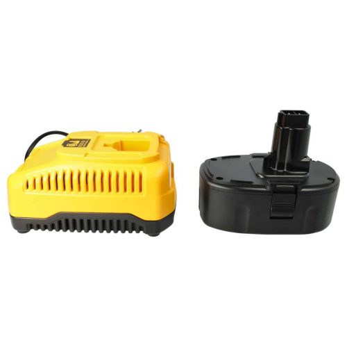 VHBW Elektrowerkzeug Akku für DeWalt DC9180 - 4000 mAh, 18 V, Li-Ion, mit Ladegerät