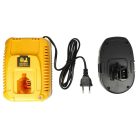 VHBW Elektrowerkzeug Akku für DeWalt DC9180 - 4000 mAh, 18 V, Li-Ion, mit Ladegerät
