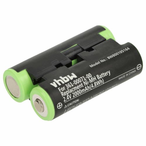 VHBW GPS Akku Garmin 361-00071-00, 010-11874-00 - 2000 mAh 2,4 V NiMH