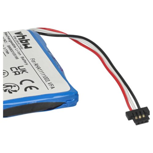 VHBW GPS Akku VFA, AHA11111003 - 1020 mAh 3,7 V Li-Ion