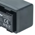 VHBW Videokamera Akku Canon BP-727 - 2400 mAh 3,6 V Li-Ion