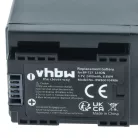 VHBW Videokamera Akku Canon BP-727 - 2400 mAh 3,6 V Li-Ion