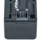 VHBW Videokamera Akku Canon BP-727 - 2400 mAh 3,6 V Li-Ion