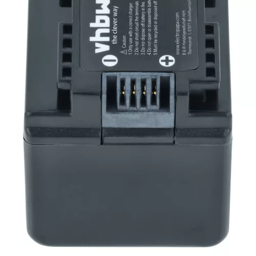 VHBW Videokamera Akku Canon BP-727 - 2400 mAh 3,6 V Li-Ion