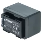VHBW Videokamera Akku Canon BP-727 - 2400 mAh 3,6 V Li-Ion
