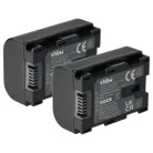 VHBW Videokamera Akku BN-VG107, BN-VG107U, BN-VG107E, BN-VG107US - 800 mAh 3,6 V Li-Ion