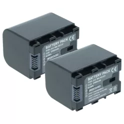   VHBW Video Camera Battery BN-VG121, BN-VG121AC, BN-VG121E, BN-VG121SU - 2400 mAh 3.6 V Li-Ion