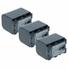 VHBW Video Camera Battery BN-VG121, BN-VG121AC, BN-VG121E, BN-VG121SU - 2400 mAh 3.6 V Li-Ion