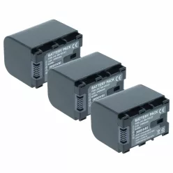   VHBW Video Camera Battery BN-VG121, BN-VG121AC, BN-VG121E, BN-VG121SU - 2400 mAh 3.6 V Li-Ion