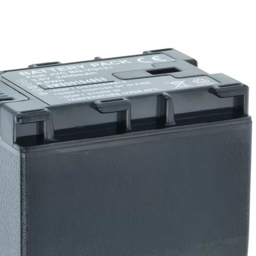 VHBW Video Camera Battery BN-VG121, BN-VG121AC, BN-VG121E, BN-VG121SU - 2400 mAh 3.6 V Li-Ion