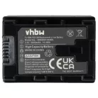 VHBW Videokamera Akku BN-VG138SU, BN-VG138, BN-VG138E, BN-VG138AC - 4000 mAh 3,6 V Li-Ion