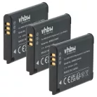 VHBW Battery Leica BP-DC14E, BP-DC14 - 650 mAh 3.7 V Li-Ion