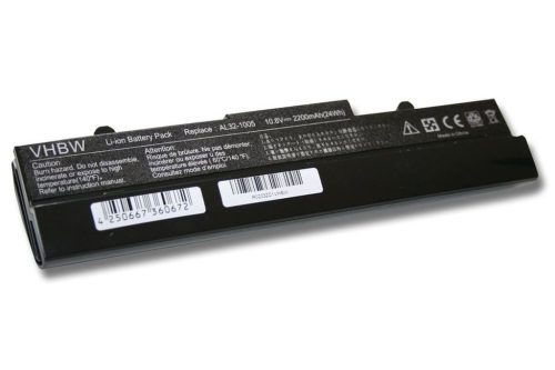 Notebook akkumulátor  Asus 70-OA1B1B2100, 0B20-00KA0AS - 2200 mAh 11,1 V Li-Ion, fekete