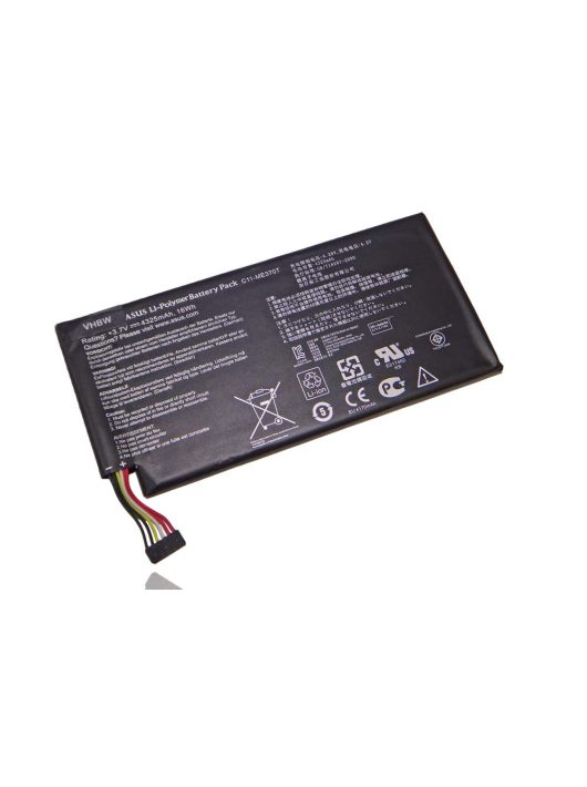 Tabletta akkumulátor Asus 0B200-00120100M-A1A1A-219-17QE, C11-ME370T - 4300 mAh 3,7 V Li-polimerhez