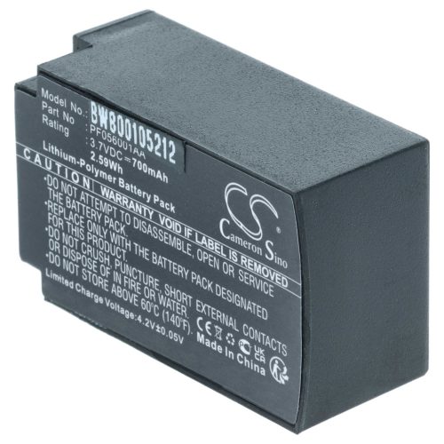 VHBW Kabelloser Kopfhörer Akku Parrot PF056001AA - 700 mAh 3,7 V Li-Polymer