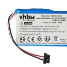 VHBW GPS Akku 541380530002, BP/LP1200/11/B0001 MX, BP/LP1230/11/A0001U - 1200 mAh 3,7 V Li-Ion