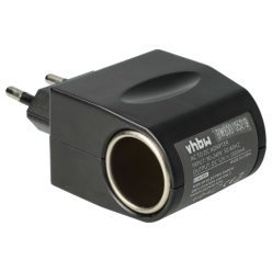   VHBW Autós Adapter 12 V Autós Töltő - 220 V Hálózati Tápellátás - 1000 mA