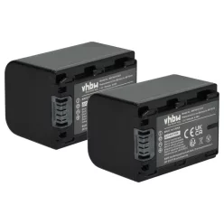   VHBW Video Camera Battery NP-FH50, NP-FH100, NP-FH70, NP-FH40 - 950 mAh 7.2 V Li-Ion