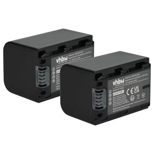 VHBW Video Camera Battery NP-FH50, NP-FH100, NP-FH70, NP-FH40 - 950 mAh 7.2 V Li-Ion