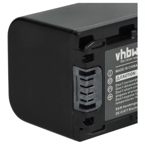 VHBW Video Camera Battery NP-FH50, NP-FH100, NP-FH70, NP-FH40 - 950 mAh 7.2 V Li-Ion