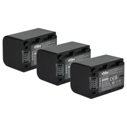   VHBW Videokamera Akku NP-FH50, NP-FH100, NP-FH70, NP-FH60, NP-FH40 - 950 mAh 7,2 V Li-Ion