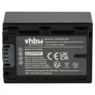 VHBW Videokamera Akku NP-FH50, NP-FH100, NP-FH70, NP-FH60, NP-FH40 - 950 mAh 7,2 V Li-Ion