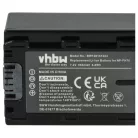 VHBW Videokamera Akku NP-FH50, NP-FH100, NP-FH70, NP-FH60, NP-FH40 - 950 mAh 7,2 V Li-Ion