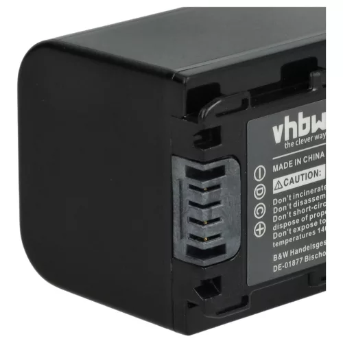 VHBW Videokamera Akku NP-FH50, NP-FH100, NP-FH70, NP-FH60, NP-FH40 - 950 mAh 7,2 V Li-Ion