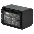 VHBW Videokamera Akku NP-FH50, NP-FH100, NP-FH70, NP-FH60, NP-FH40 - 950 mAh 7,2 V Li-Ion