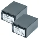 VHBW Videokamera Akku NP-FH50, NP-FH100, NP-FH70, NP-FH40 - 3300 mAh 7,4 V Li-Ion