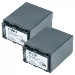   VHBW Videokamera Akku NP-FH50, NP-FH100, NP-FH70, NP-FH40 - 3300 mAh 7,4 V Li-Ion