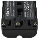 VHBW Battery instead of Sony NP-FM500H - 1200 mAh 7.2 V Li-Ion