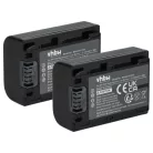 VHBW Video Camera Battery NP-FV40, NP-FV50, NP-FV30 - 600 mAh 7.2 V Li-Ion