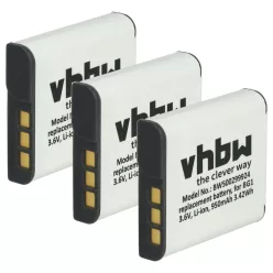 VHBW Camera Battery NP-FG1, NP-BG1 - 950 mAh 3.6 V Li-Ion