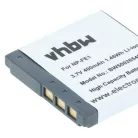 VHBW Camera Battery NP-FE1 - 370 mAh 3.6 V Li-Ion