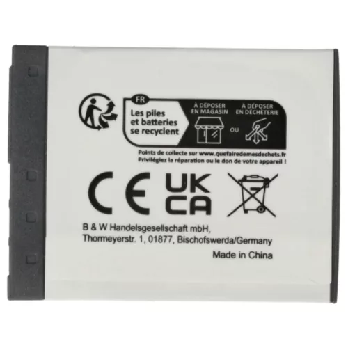 VHBW Battery replacement for Sony NP-FT1 - 500 mAh 3.6 V Li-Ion