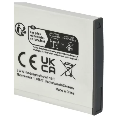 VHBW Battery replacement for Sony NP-FT1 - 500 mAh 3.6 V Li-Ion