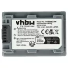 VHBW Video Camera Battery NP-FP70, NP-FP60, NP-FP51, NP-FP50, NP-FP30 - 500 mAh 7.2 V Li-Ion