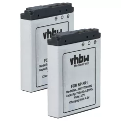 VHBW Battery instead of Sony NP-FR1 - 700 mAh 3.6 V Li-Ion