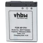 VHBW Battery instead of Sony NP-FR1 - 700 mAh 3.6 V Li-Ion