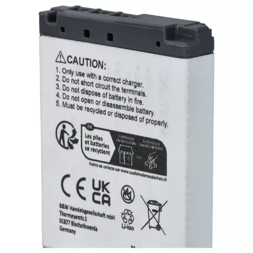 VHBW Battery instead of Sony NP-FR1 - 700 mAh 3.6 V Li-Ion