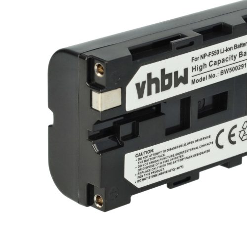Video Camera 2x Battery replaces Grundig BP-9, BP-8, BP-10 - 1800 mAh 7.2 V Li-Ion